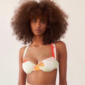 REVEL REY Spencer Bikini Top | Size Large